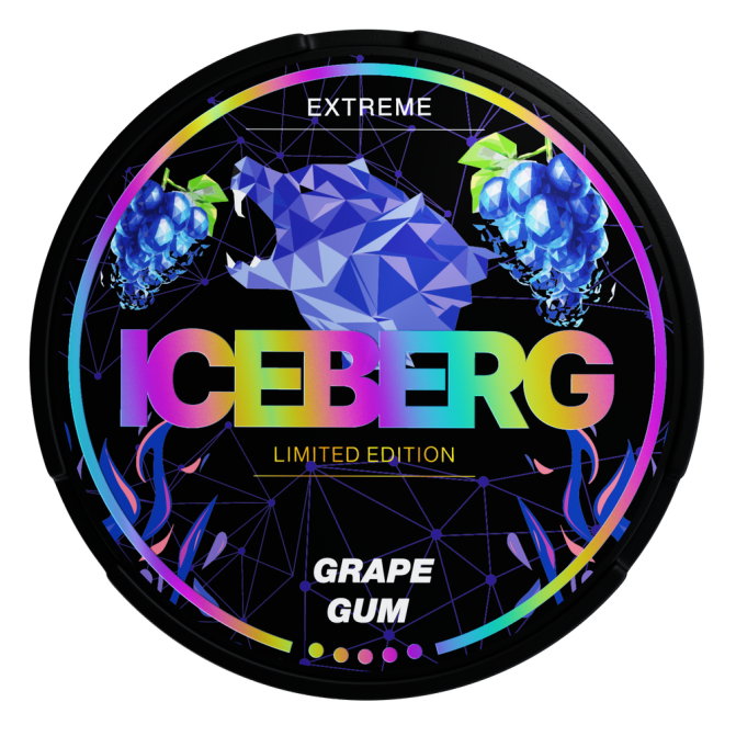 ICEBERG Grape Gum